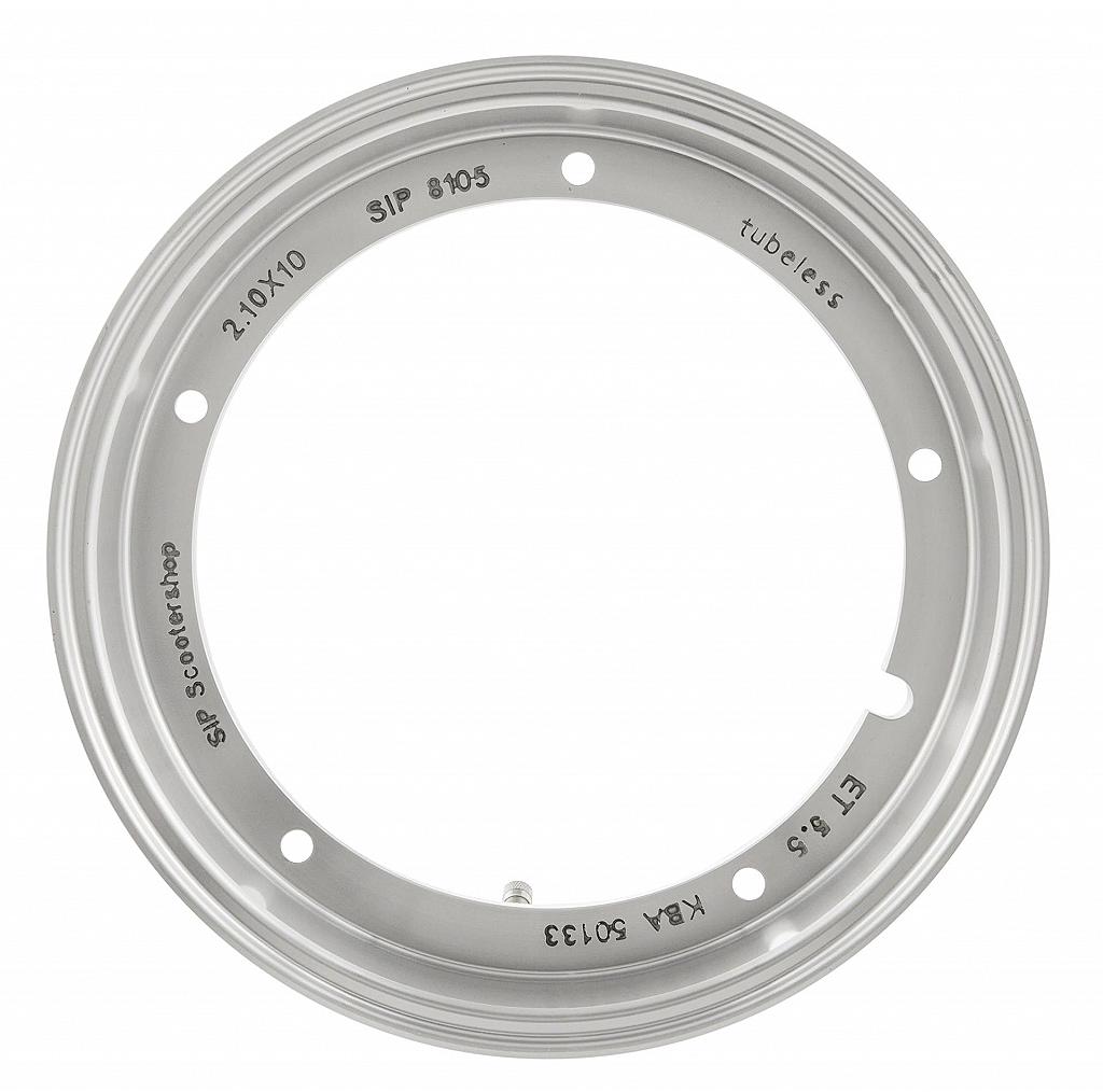 Cerchio tubeless in Alluminio lucido 