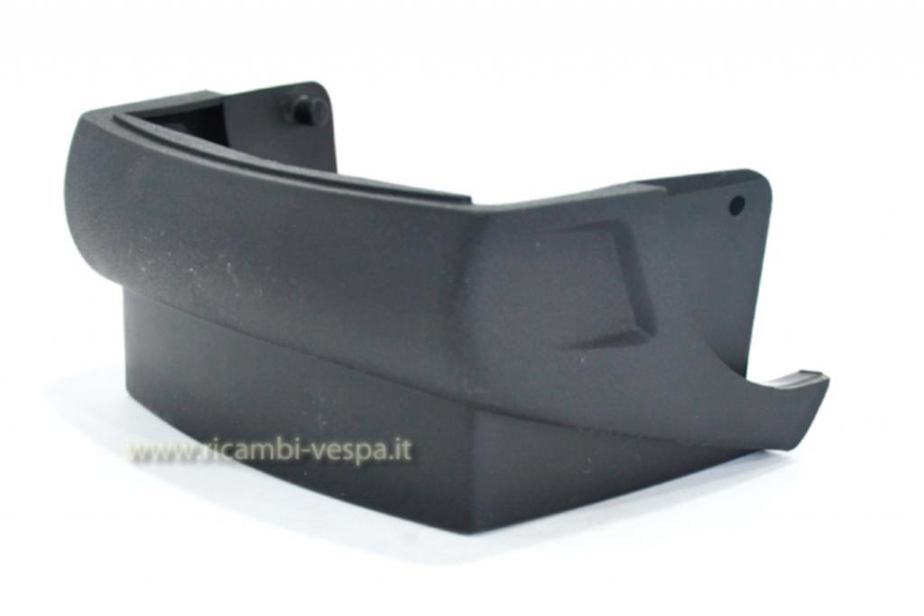 Protezione scocca in plastica di colore grigio scuro per Vespa 125/150/200 PX Freno a disco-Millenium 