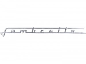 Targhetta laterale -LAMBRETTA- Lambretta - LI (Serie 3), LIS, SX, TV (Serie 3) 