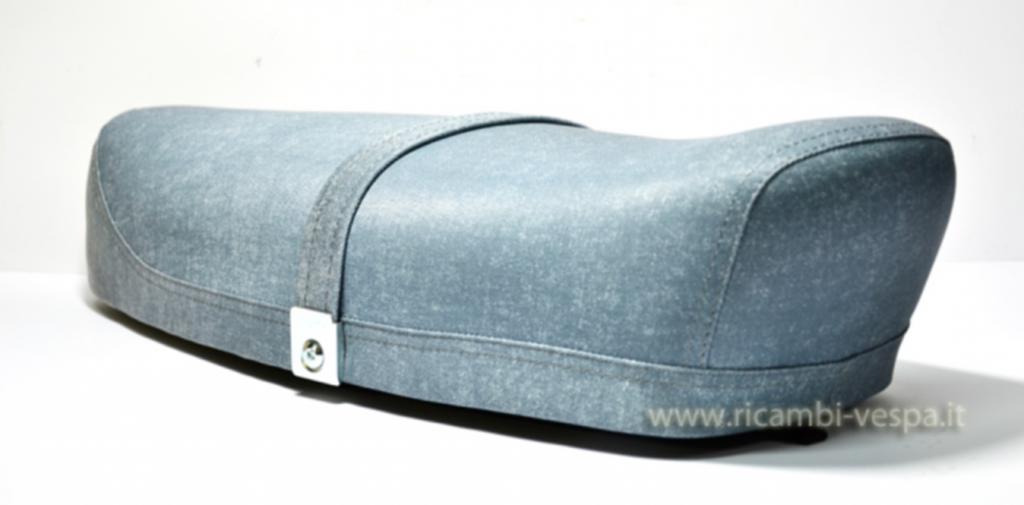 Sella completa di colore Blu Jeans per Vespa 50/90/125 Primavera ET3 