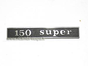 Targhetta 150 Super per Vespa 150 Super VBC1T 216813 -&gt; 