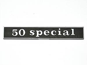 Targhetta 50 Special per Vespa 50 Special , V5B1T 38640 -&gt; V5B3T 