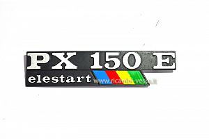 Targhetta  PX 150 Elestart per Vespa PX150 E&#x2F;​EFL&#x2F;​Arcobaleno &#x2F;​ Elestart 
