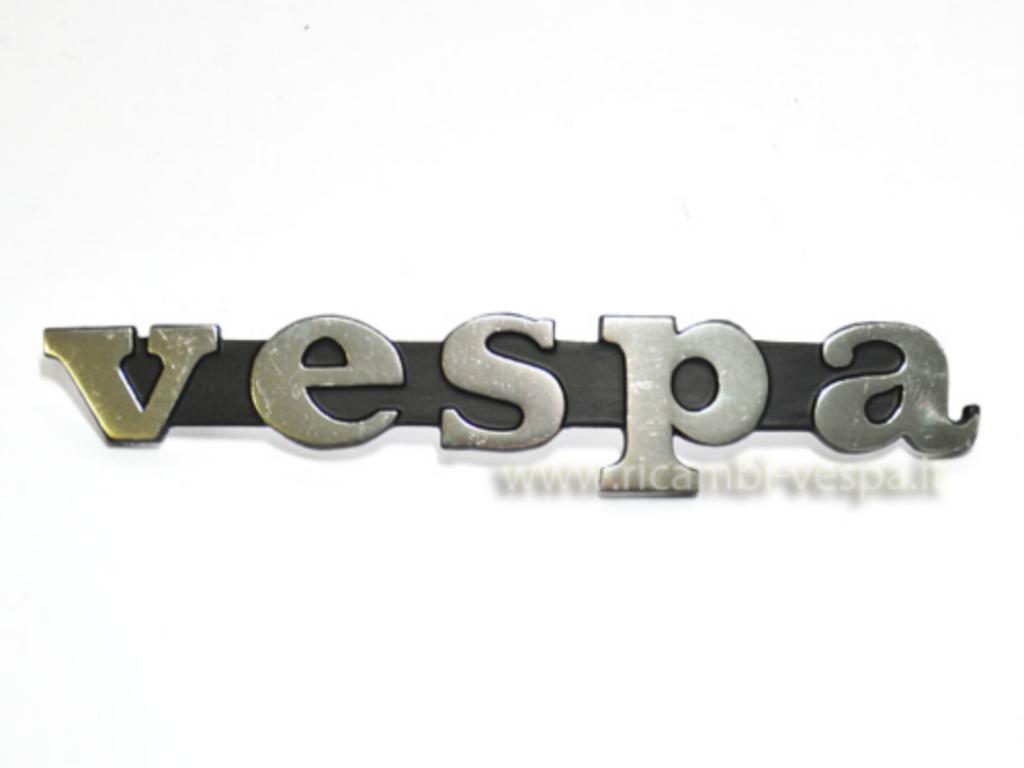 Targhetta "Vespa" per Vespa 50/125/150/200 Special-Primavera-GTR-Sprint Veloce-PX-Rally-Super 