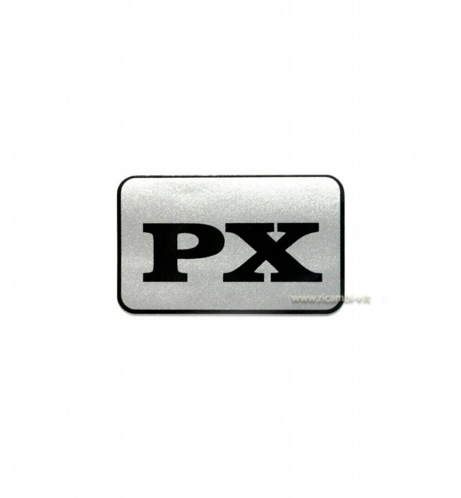 Adesivo parafango posteriore "PX" per Ciao PX 