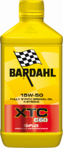 Olio motore Bardahl XTC C60 4 tempi sintetico 15W-50 