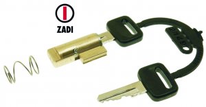 Kit serratura completa Zadi per Piaggio Ciao Special LC SC Boxer Bravo 