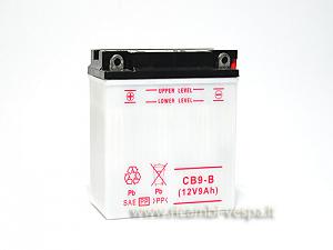 Batteria 12 V 9 AH OKYAMI per Vespa 125/150/200 PX-PE-Arcobaleno 