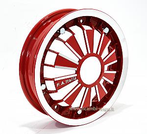 Cerchio per ruota Racing di colore Rosso 