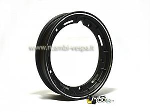 Cerchio tubeless di colore nero per Vespa50/125/150/200 Special-Primavera-GT-GTR-TS-GS-GL-Sprint-Sprint Veloce-Rally-PX 