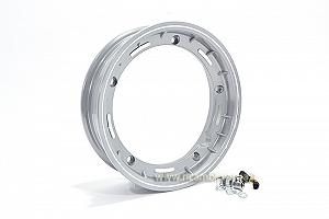 Cerchio tubeless in Alluminio di colore Grigio per Vespa 125&#x2F;150&#x2F;200 