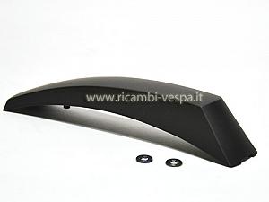 Cresta parafango in alluminio nero per Vespa 80&#x2F;125&#x2F;150&#x2F;200 PX-PE 
