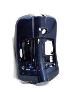 Bauletto portaoggetti retroscudo in plastica verniciata Blu 222/A  per Vespa 125/150 Primavera 