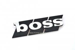 Targhetta "Boss" per fianchetta piaggio Boss 