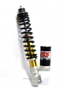 Ammortizzatore posteriore YSS a gas per Vespa 125&#x2F;150&#x2F;160&#x2F;180&#x2F;200 N-L-R-Special-Primavera- GT-GTR-Sprint-Rally-PX-PE 