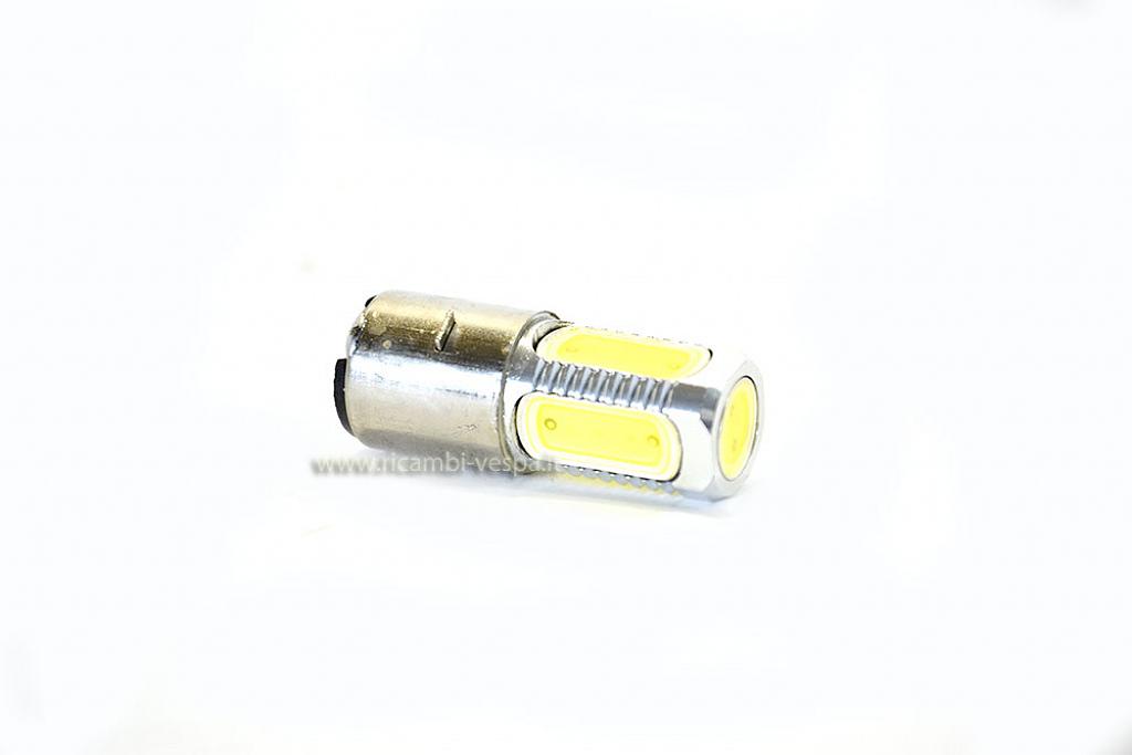 Lampada LED bianca biluce simmetrica 12V 480 LM (BA20D) 