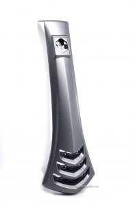 Musetto copristerzo Piaggio di colore grigio per Vespa GTS Super 125&#x2F;​300ccm ('19-) 