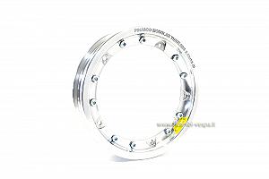 Cerchio ruota tubeless scomponibile in Alluminio lucidato 
