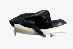Kit per ripristino sella di colore nero per Vespa 125/150/200 PX Arcobaleno 