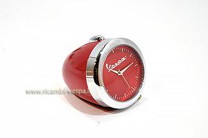 Mini orologio da tavolo rosso 