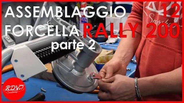 Restauro completo Vespa Rally 200 VSE1T - montaggio parte 12