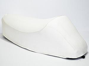 Sella completa di colore Bianco per Vespa 50 N/L/R-Special 