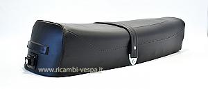 Sella completa di colore Nero per Vespa 125/150/200 PX Arcobaleno 