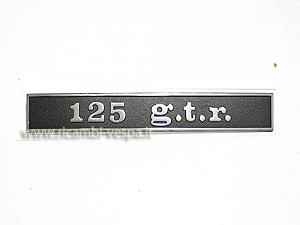 Targhetta 125 GTR per Vespa 125 GTR, VNL2T 127358 -&gt; 