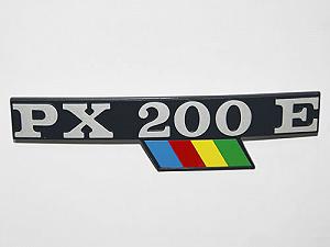 Targhetta PX 200 E per Vespa PX200 E Lusso&#x2F;​ELF&#x2F;​Arcobaleno 