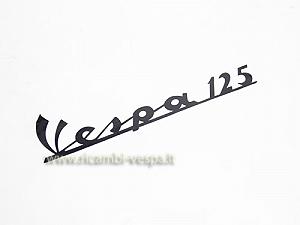 Targhetta Vespa 125 blu notte adesiva per Vespa 125 Primavera VMA1T 